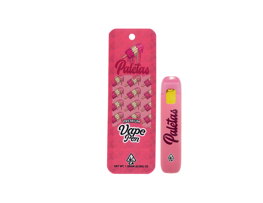 Photograph of product: Paletas Strawberry Shortcake Oui'd All In One 1g