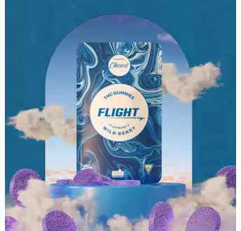 Photograph of product: Flight - 200mg Gummies - Wild Berry