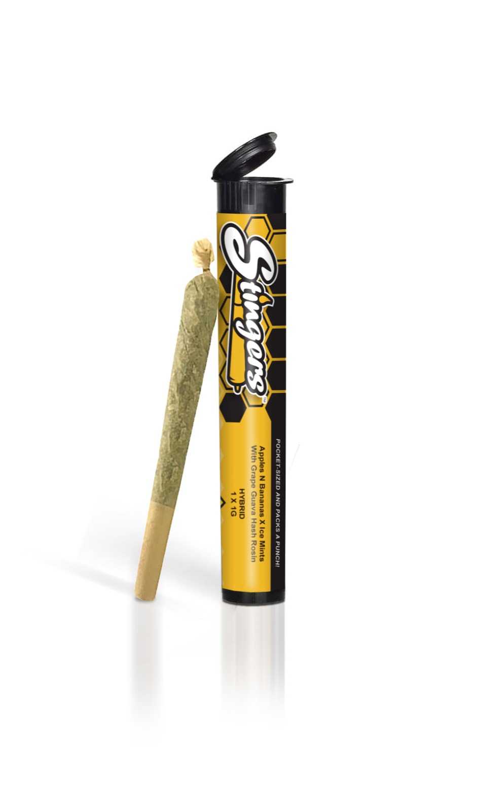 Photograph of product: Stingers - Strawberry Kush Infused Joint