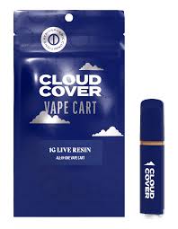 Photograph of product: CLOUD COVER | STRAWNANA AIO LIVE RESIN (S/H)