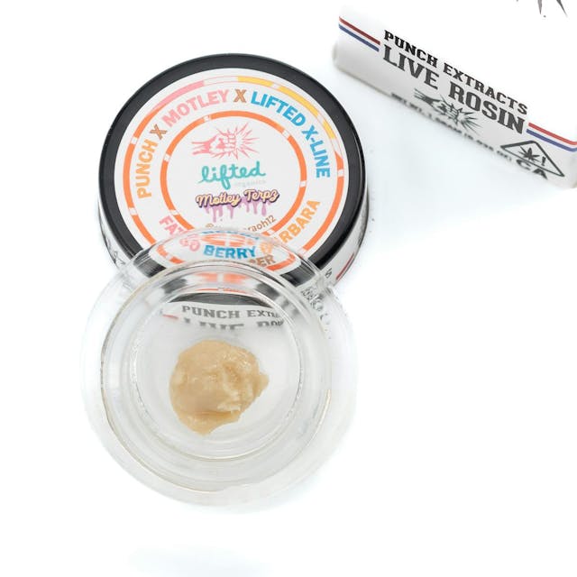 Photograph of product: Fatso Berry Barbara | 1g Live Rosin Badder Tier 4 - 