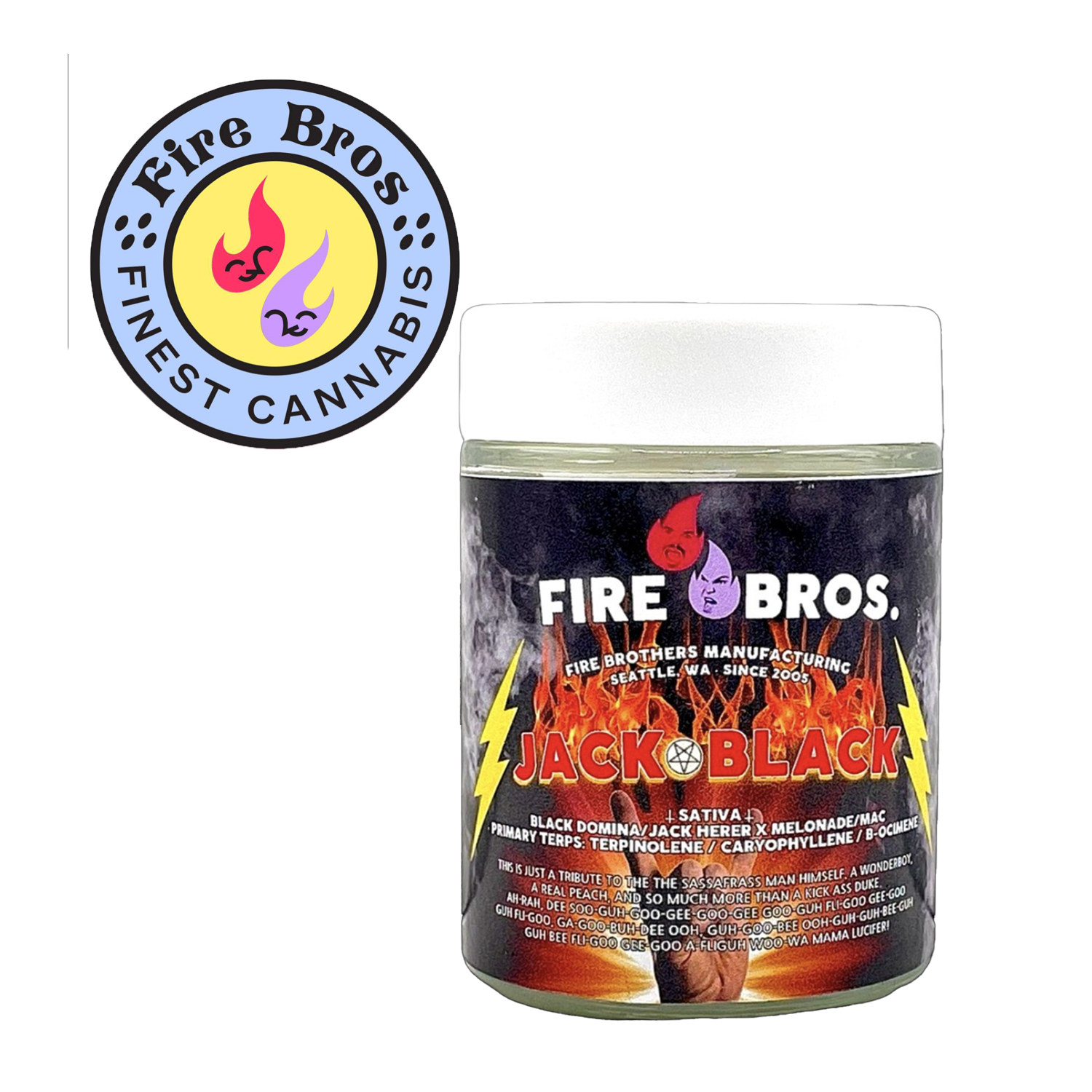 Photograph of product: Firebros Jack Black 3.5g