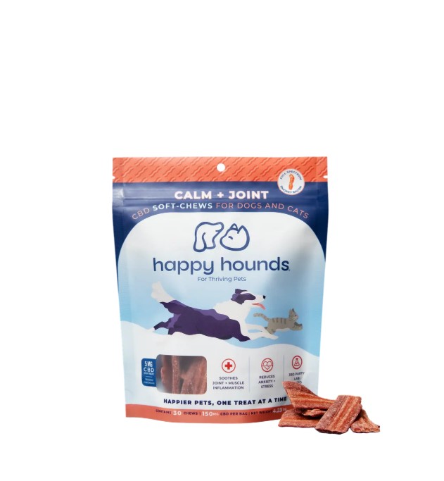Photograph of product: Calm + Joint | Bacon Strips | 30pk | 150mg