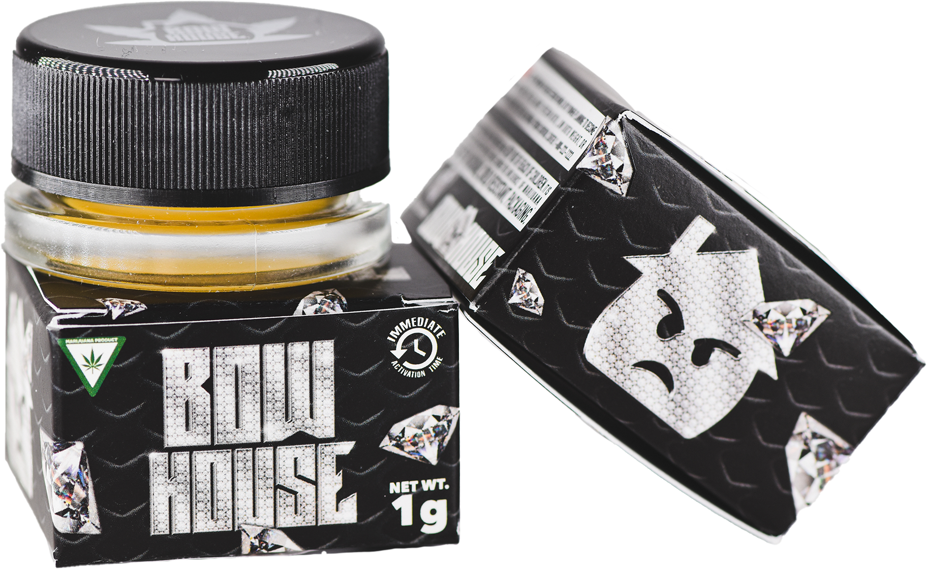 Photograph of product: Bow House Red Pop Cured Resin Sugar | 1g