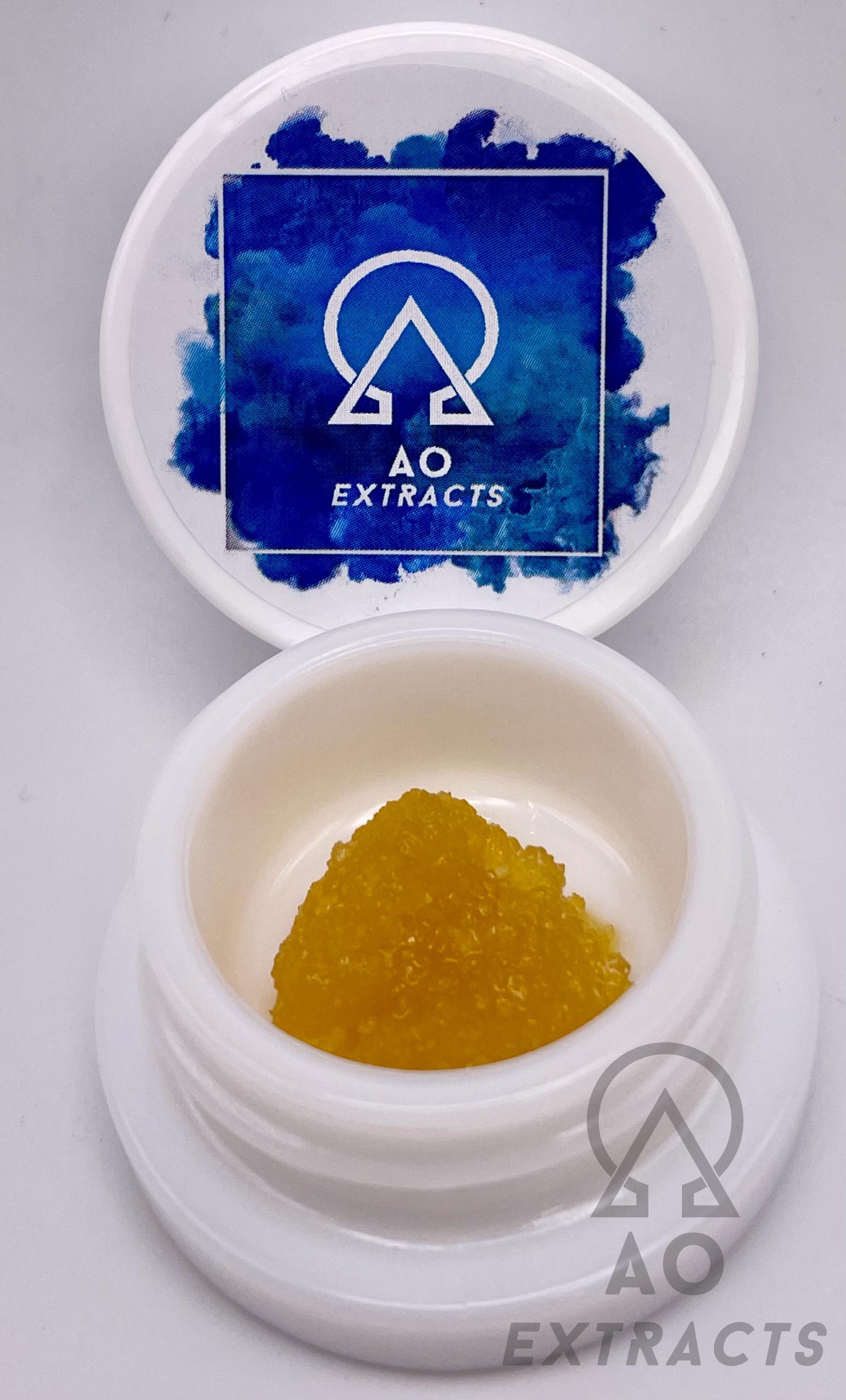 Photograph of product: AO Extracts - Habanero Peach - Live Resin