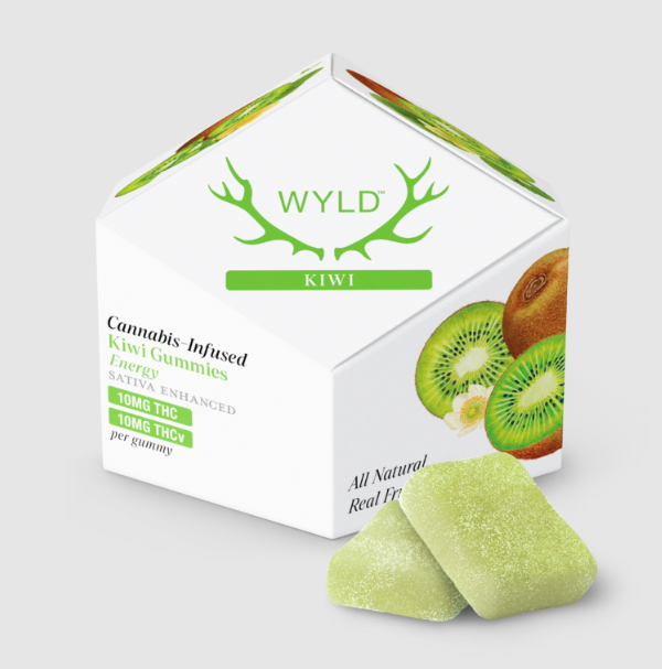 Photograph of product: KIWI | 1:1 TH-oui:TH-ouiv | GUMMIES |100MG