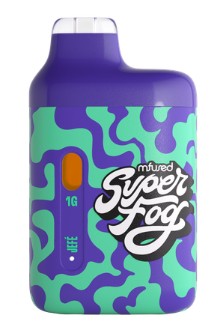 Photograph of product: Super Fog | Baja Blazed | Twisted Live Diamonds | Vapes 2pk