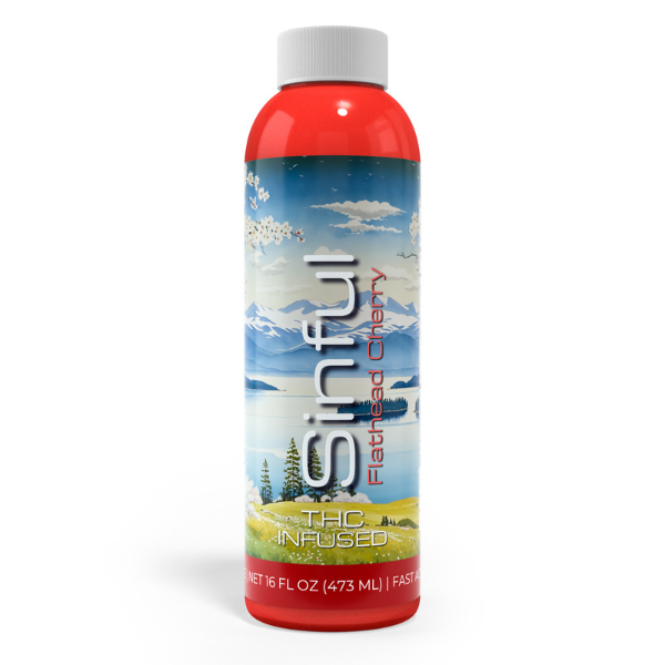 Photograph of product: Drink | Sinful | Flathead Cherry 16oz