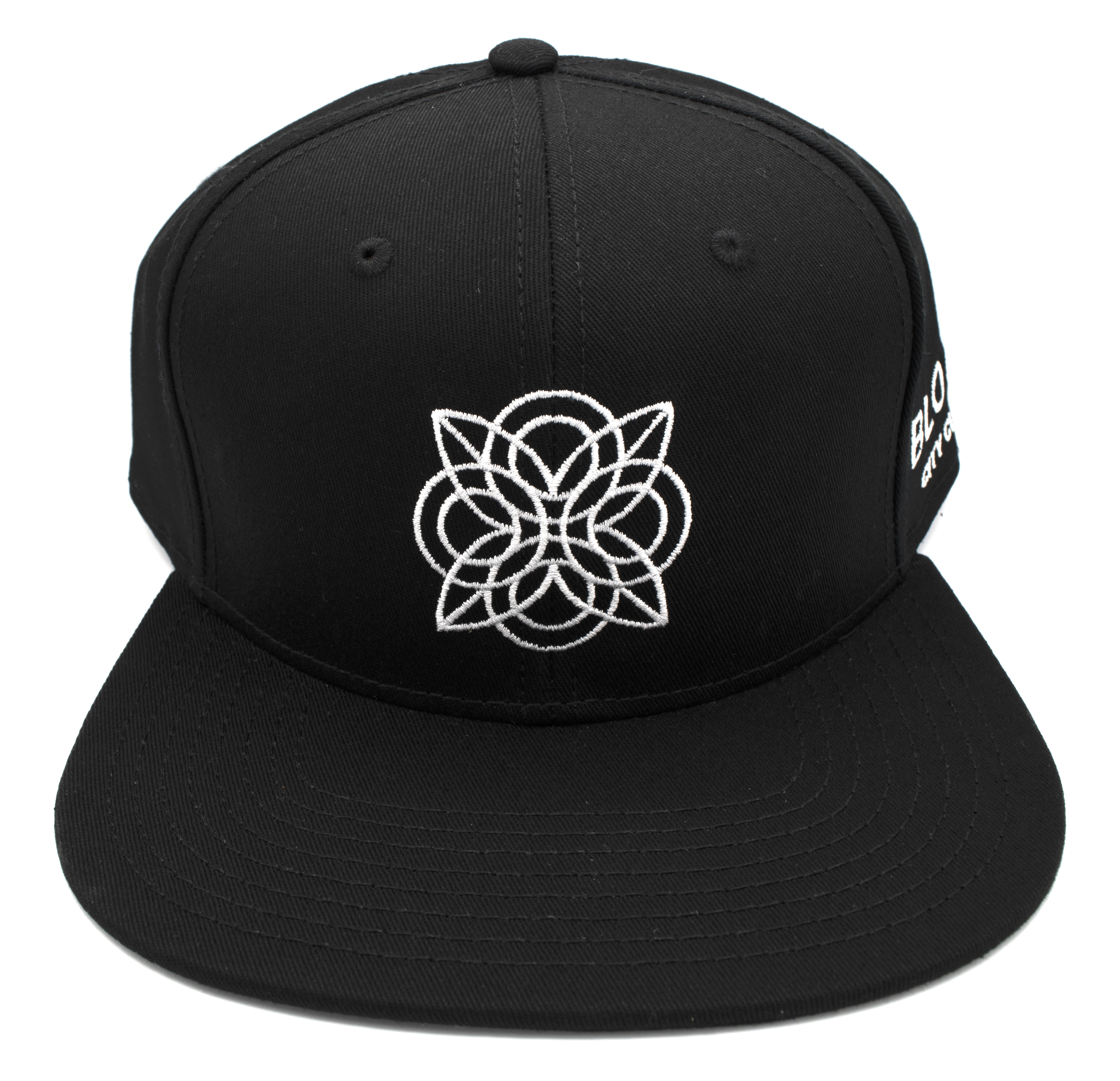 Photograph of product: Flat Bill Hat | Black | Bloom City Club