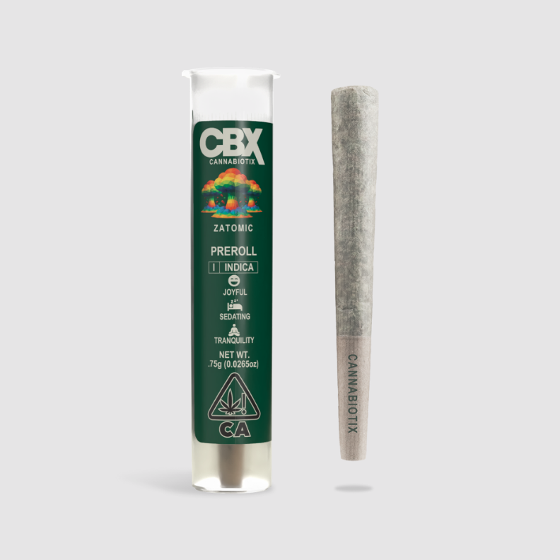 Photograph of product: Zatomic Pre-Roll CBX