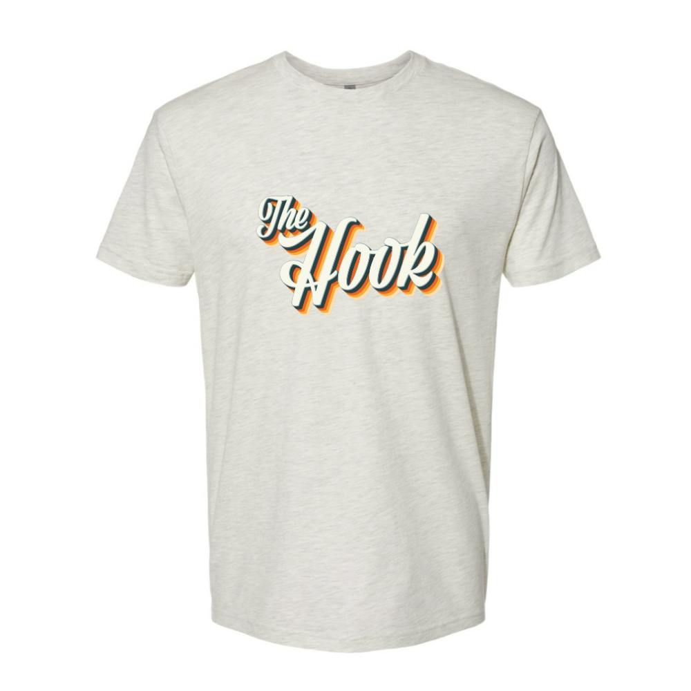 Photograph of product: Rainbow Road Tee - Oatmeal Heather - SM