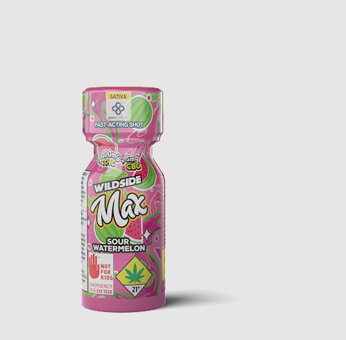 Photograph of product: Green Revolution - Wildside - Sour Watermelon MAX TH-oui/CBG [5:1] - Edible