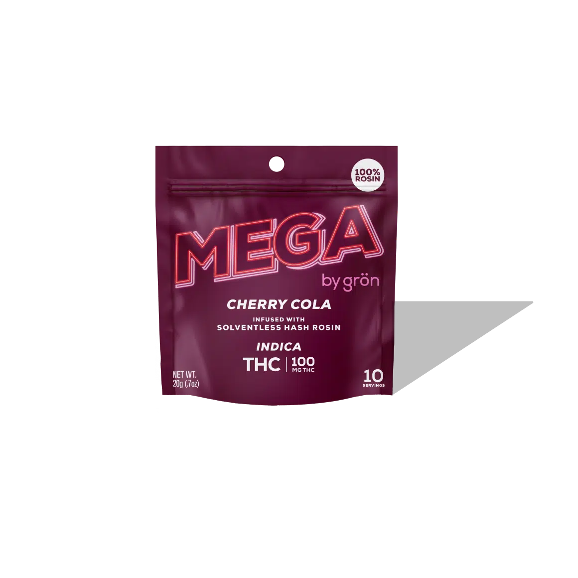 Photograph of product: Cherry Cola Mega Pearl | Rosin Gummies | 100mg