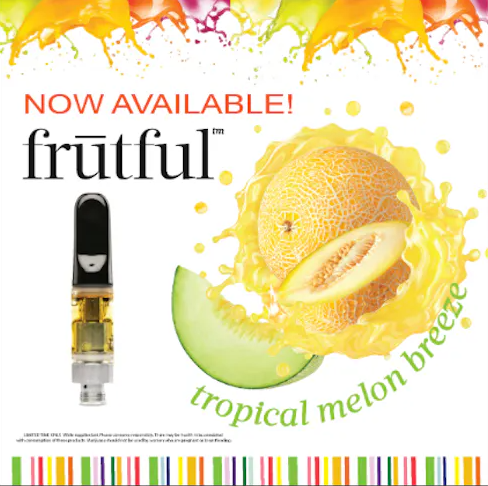 Photograph of product: Frutful Tropical Melon Breeze Cartridge