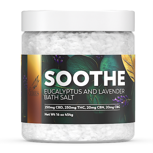 Photograph of product: Ceres Soothe Bath Salts (16oz)