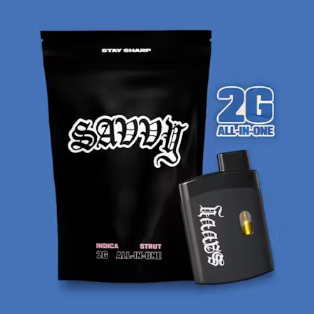Photograph of product: Savvy Strut AIO 2g Sour Bubble T1731 I 26048