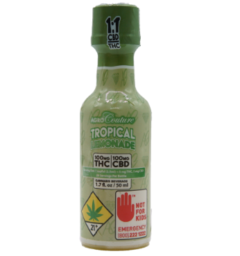 Photograph of product: Agro Couture - 1:1 Tropical Lemonade [200mg] - Edible Shot