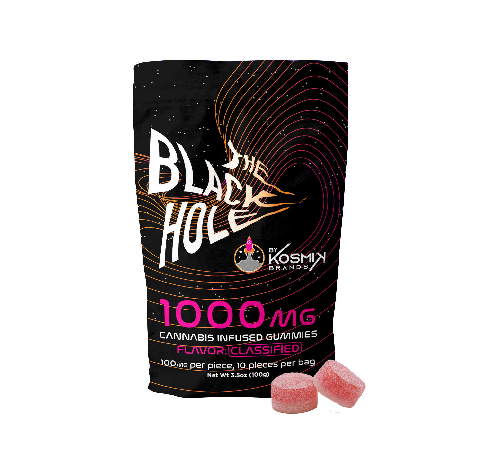 Photograph of product: Black Hole Pink