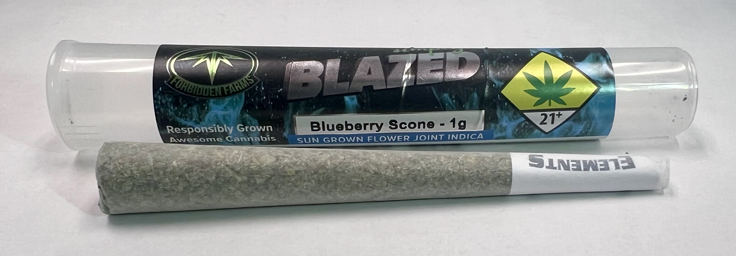Photograph of Product: Blueberry Scone | Pre-Roll 1g