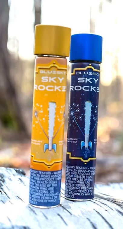 Photograph of product: Blue Sky Jetpack Infused Preroll Sigma 7 x Sigma 7  2/pk
