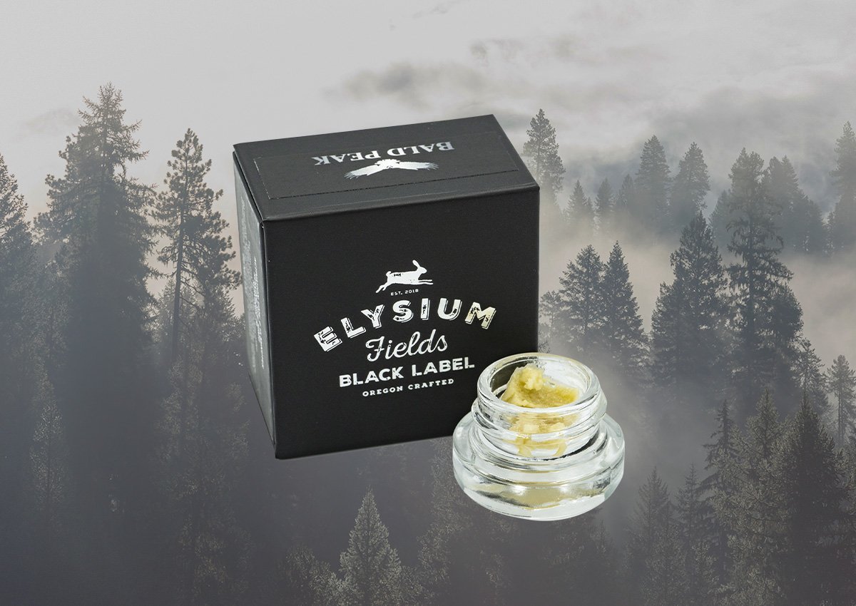 Photograph of product: Elysium Fields - BLACK LABEL TWISTED BLUEBERRIES - Rosin - - I