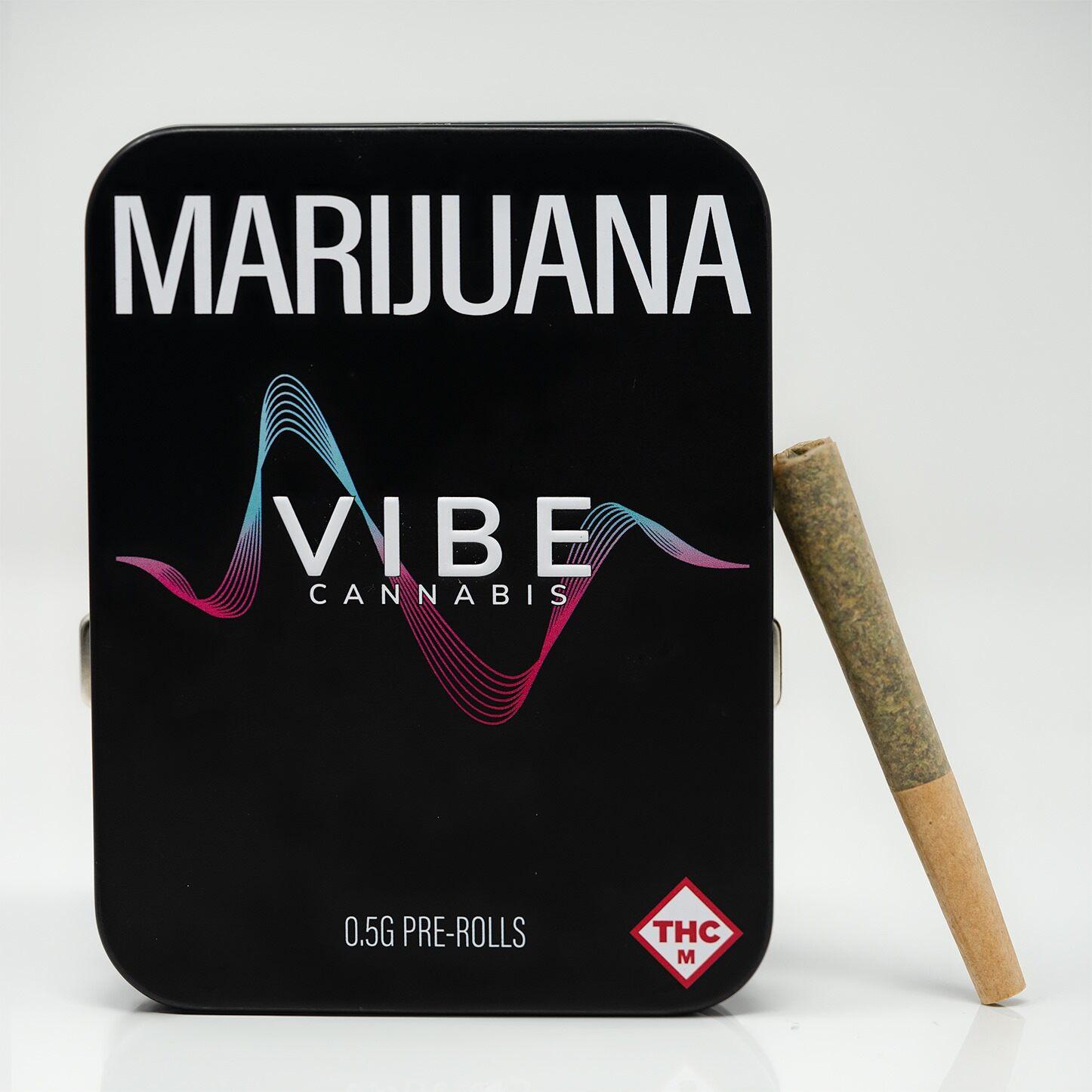 Photograph of product: Highway Blend | 0.5g | 5pk Pre-Roll | Vibe