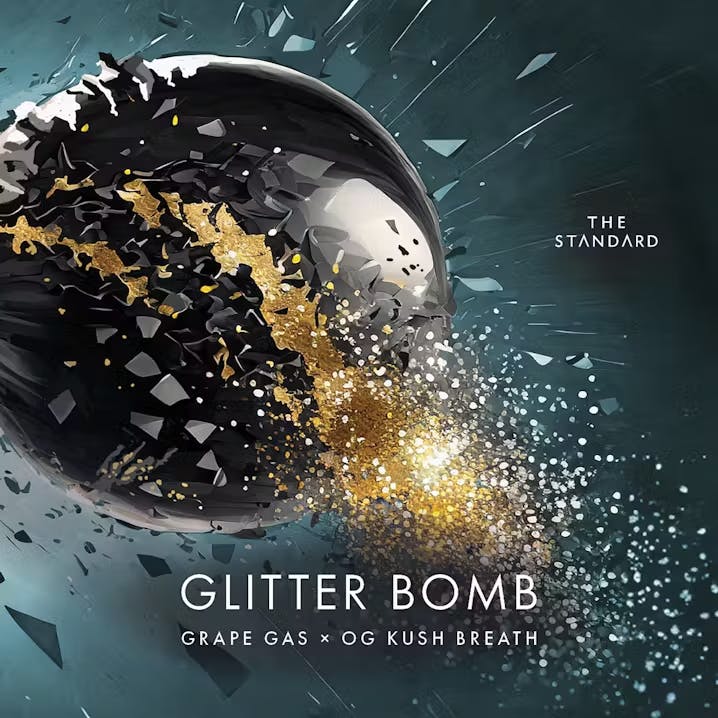 Photograph of product: Glitter Bomb Mini Budz | 28.3g - 