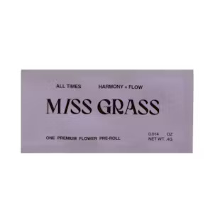 Photograph of product: MISS GRASS Pre-Roll 0.4g: All Times Lemon Sportiff