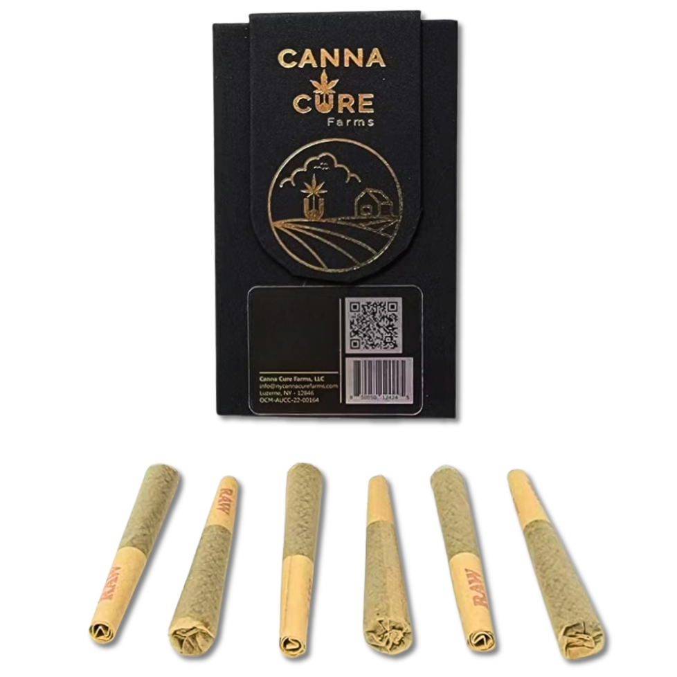 Photograph of product: Canna Cure Farms - GG4 Prerolls 6pk - 3g