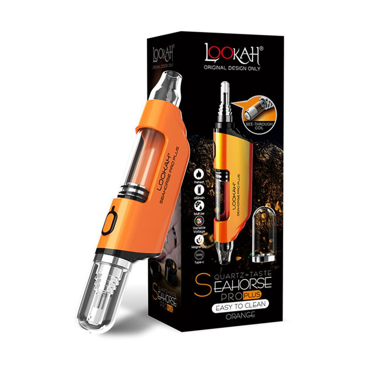 Photograph of product: Seahorse Pro Plus 510 Battery - Orange