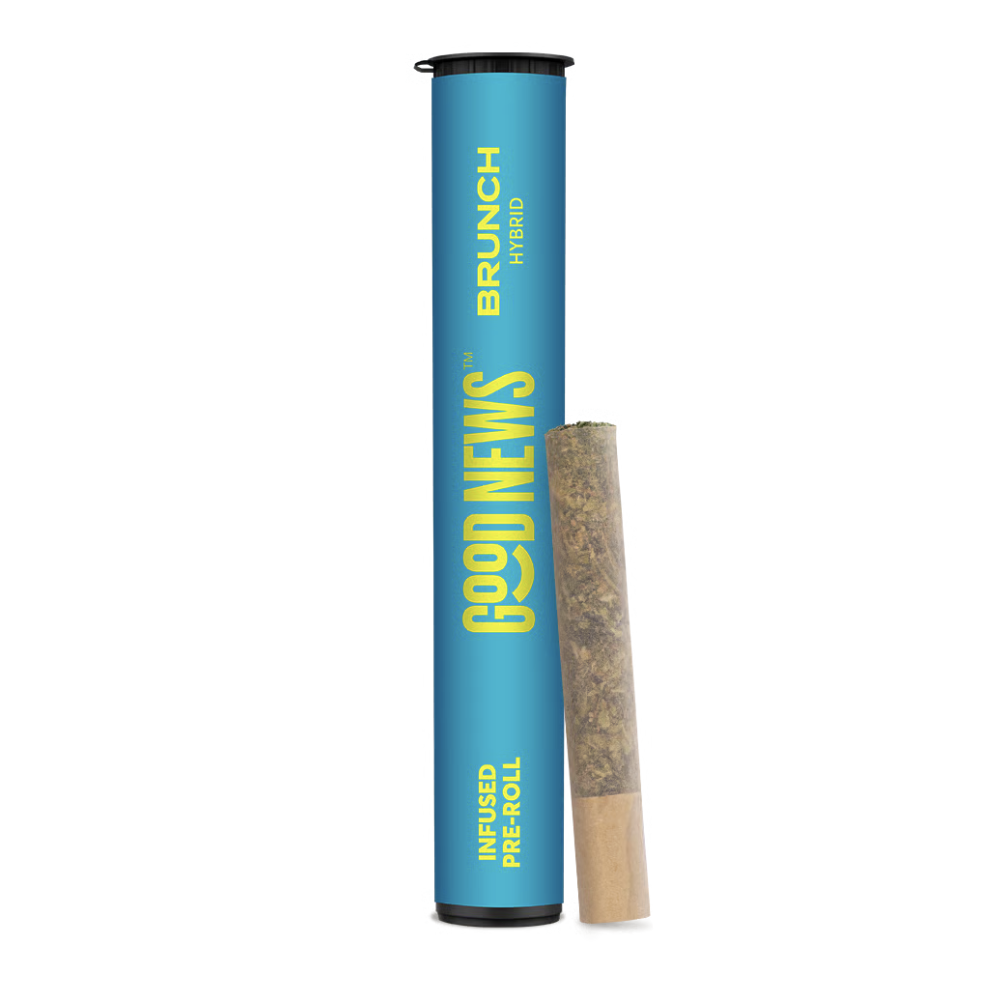 Photograph of product: Infused Pre-Roll | Good News | Brunch - Orange