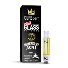 Photograph of product: BLUEBERRY ACAI 1G CUREPEN CARTRIDGE