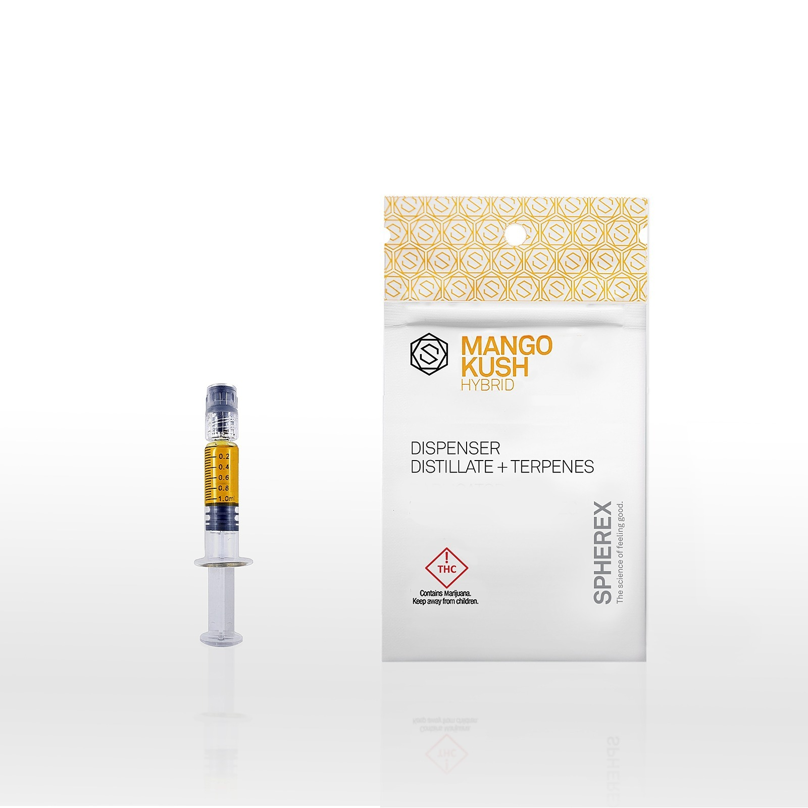 Photograph of product: Spherex Mango Kush Dispenser 1g