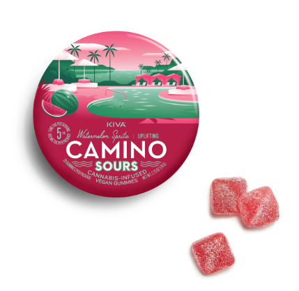 Photograph of product: Watermelon Spritz Sours Uplifting Gummy 20pk | 100mg
