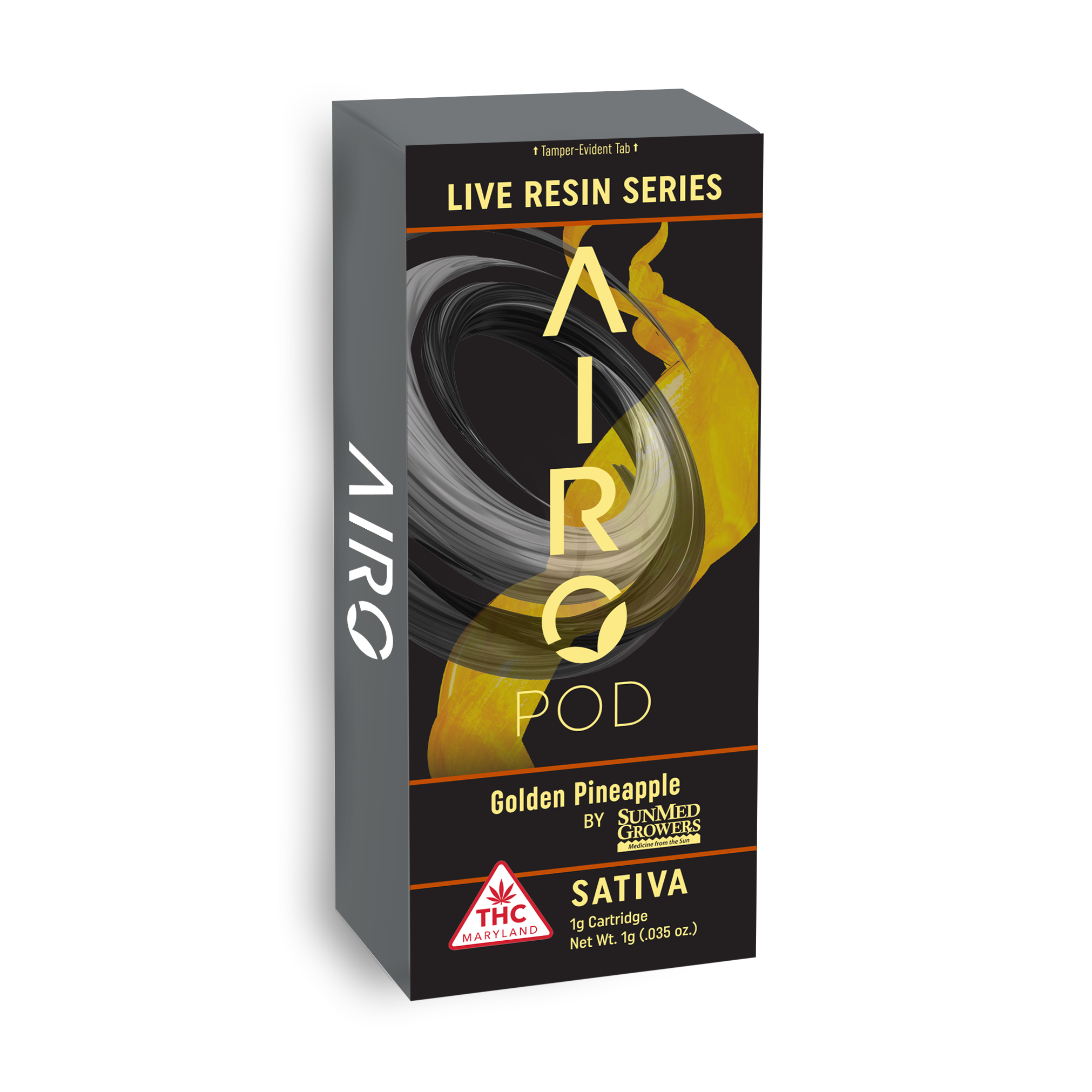 Photograph of product: Airo - Live Resin Series - Pod - Strawberry Cheesecake (H) - 0.5g
