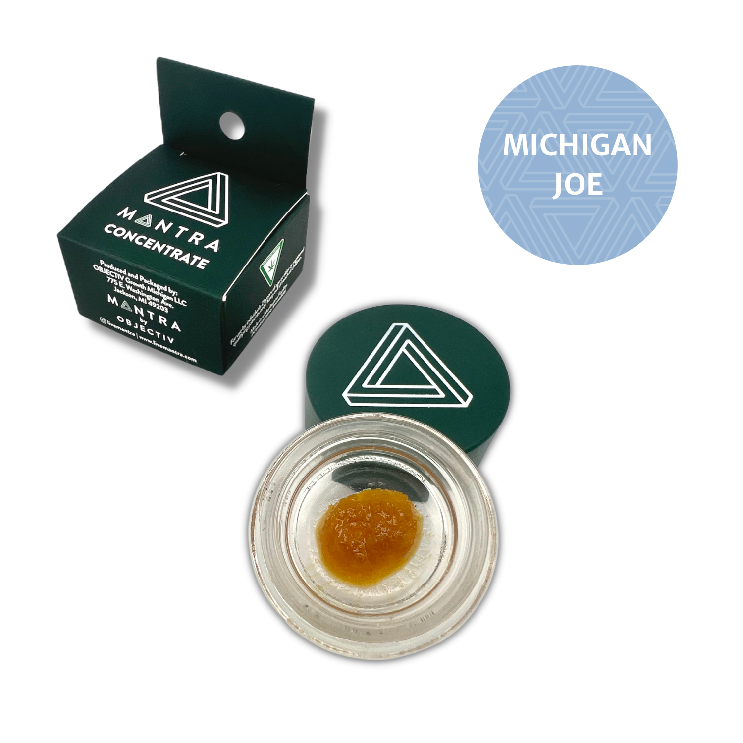 Photograph of product: Concentrate - Manta - Michigan Joe - Cured Sugar 1g