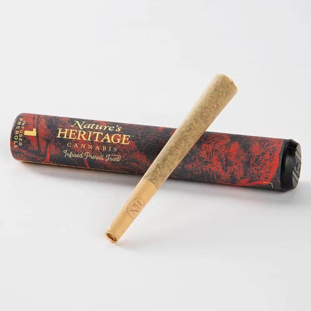Photograph of product: Chem Fruit Bubble au chocolat Infused Pre-Roll | 1g - Nature's Heritage