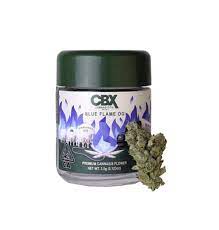 Photograph of product: CBX - FLOWER - - Oui'd - BLUE FLAME OG - 3.5g