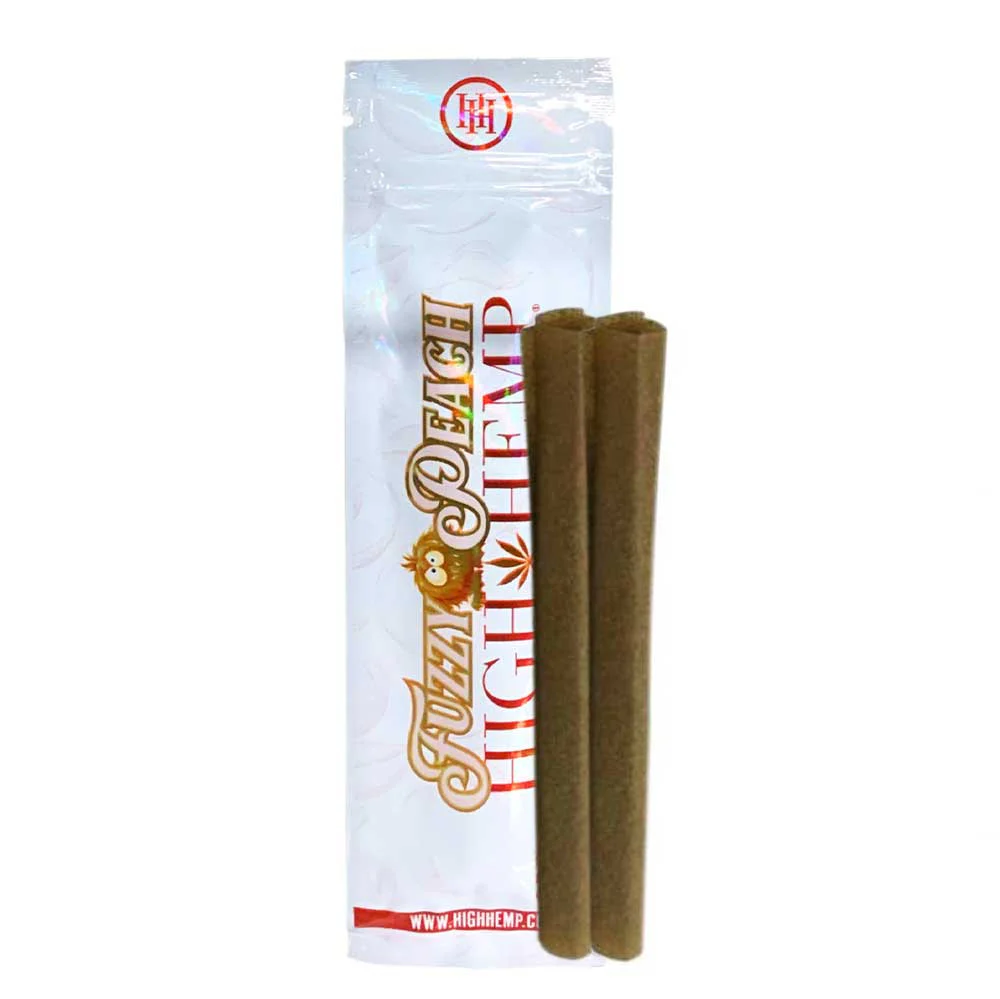 Photograph of product: High Hemp: Fuzzy Peach Wraps