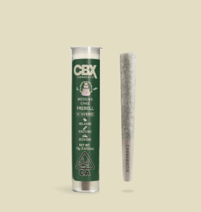 Photograph of product: Wedding Cake | .75g Preroll - 