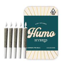 Photograph of product: Humo PetroLimon .7g Infused Preroll 5pk