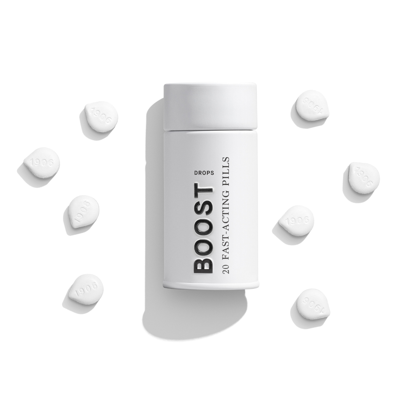 Photograph of product: 100mg 20pk Pills | Boost | 1906