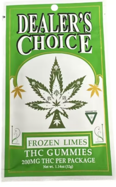 Photograph of product: Frozen Limes | Gummies 200mg
