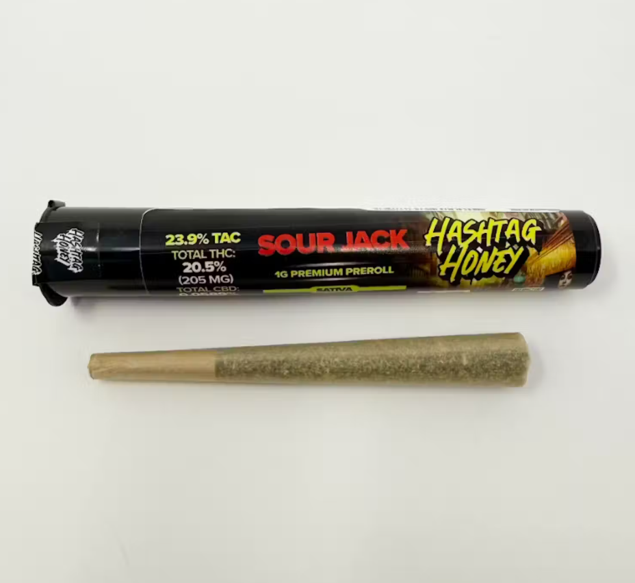 Photograph of product: HH Sour Jack Pre Roll