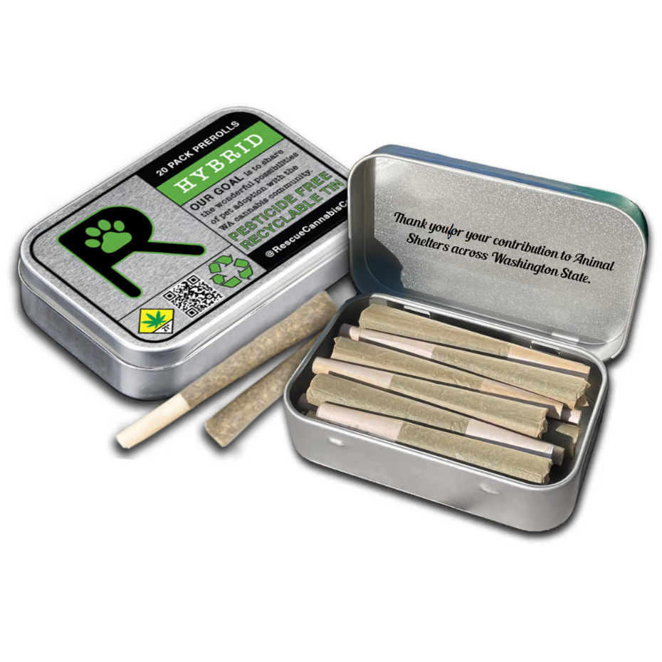 Photograph of product: Rescue Oui'd Co. Grape MAC Pre-Rolls Hybrid 20 x .5g
