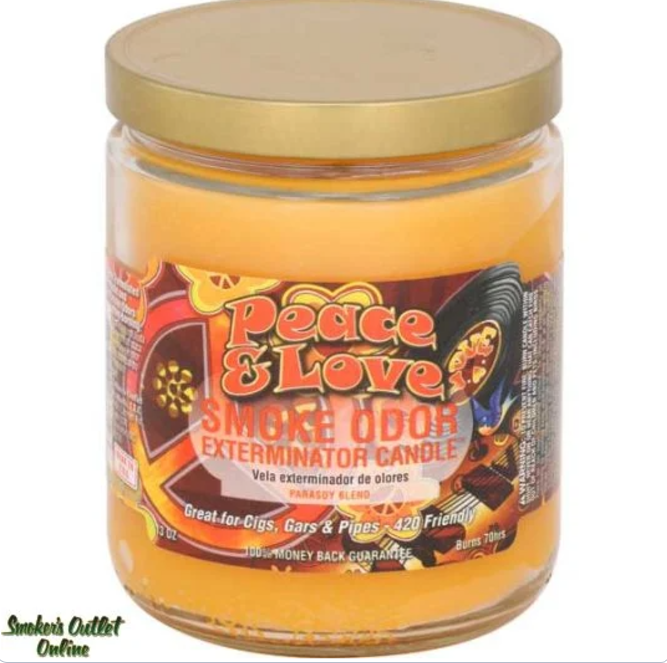 Photograph of product: Candle | Peace & Love