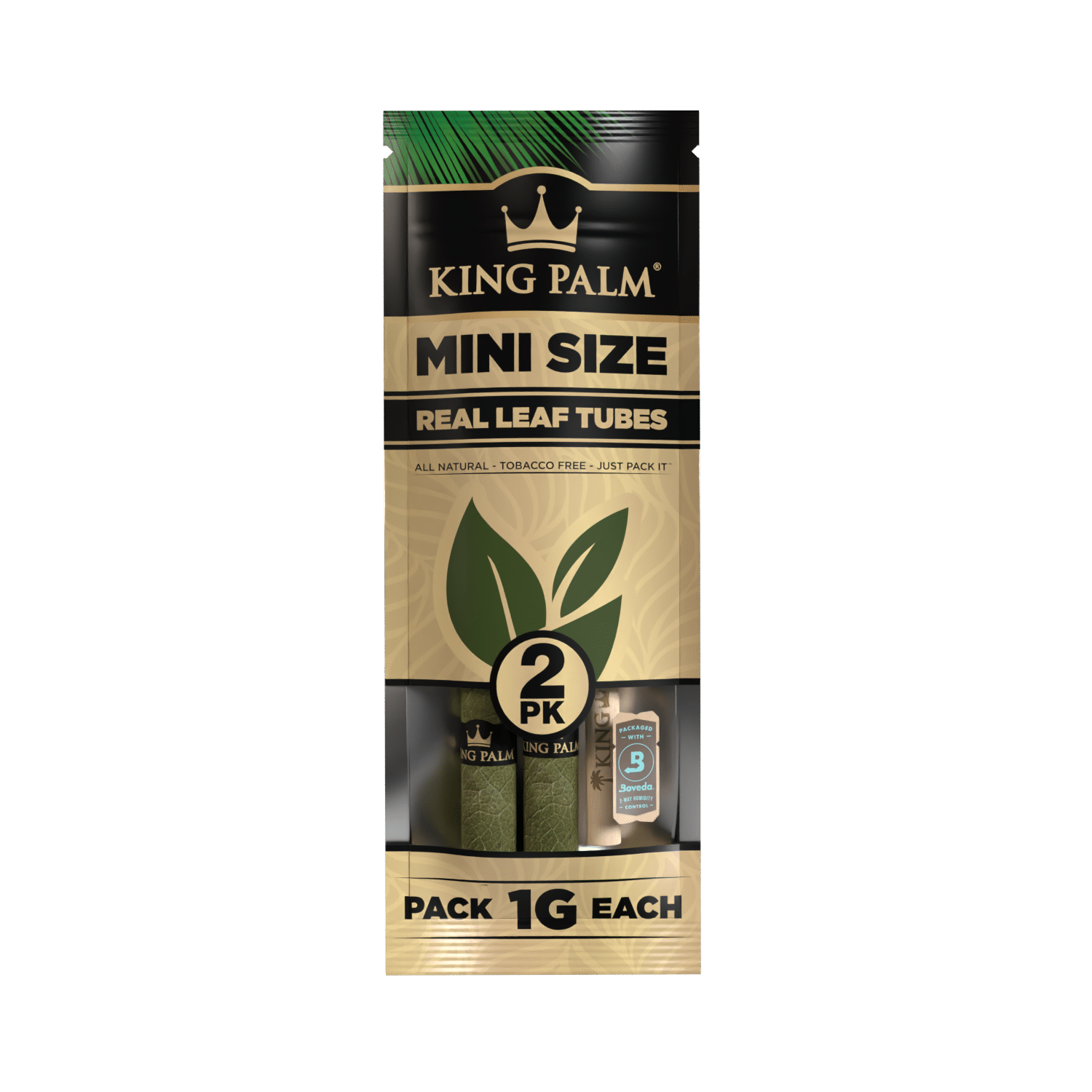 Photograph of product: King Palm | Leaf Tubes | 2pk Mini