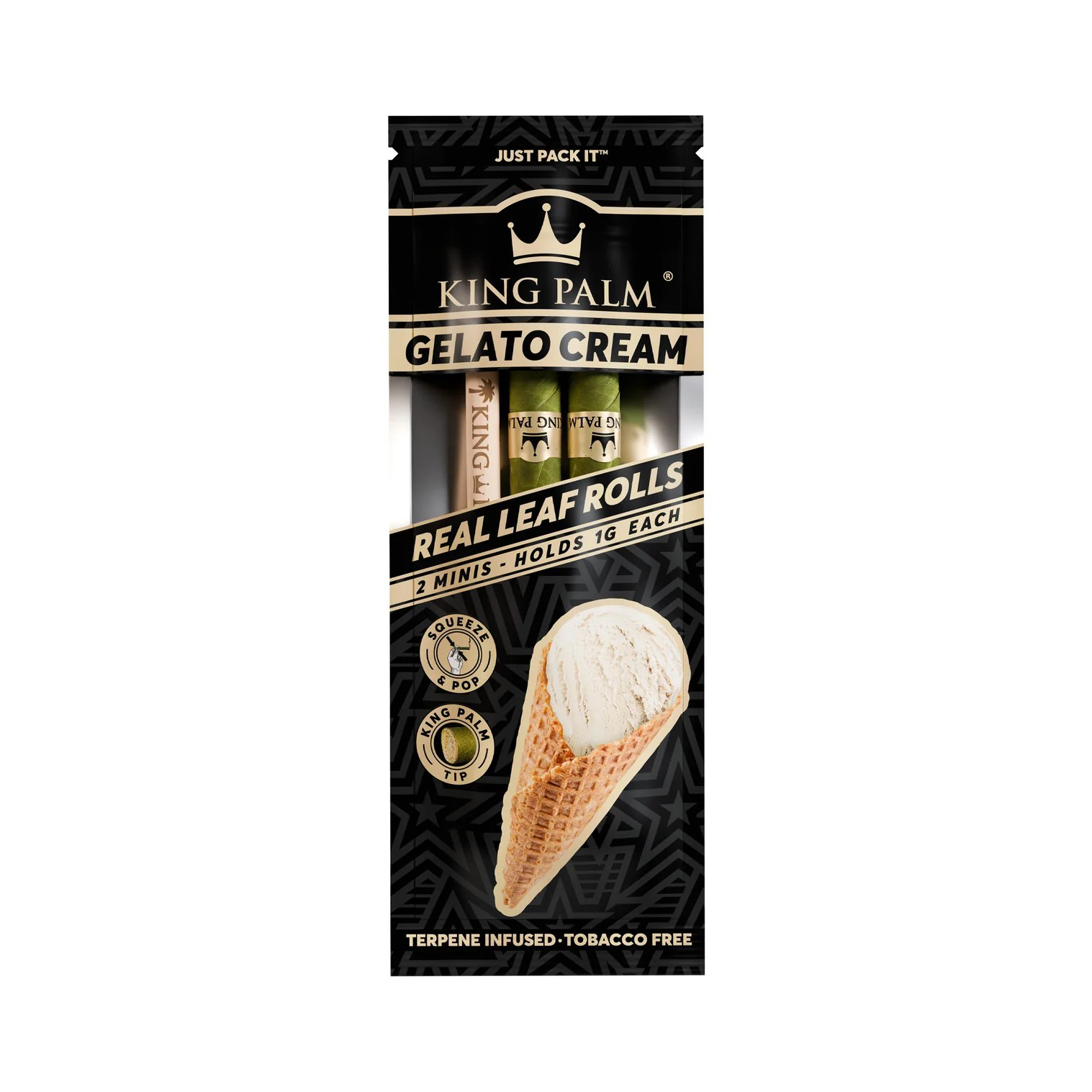 Photograph of product: King Palm Mini Size - Gelato Cream 2pk