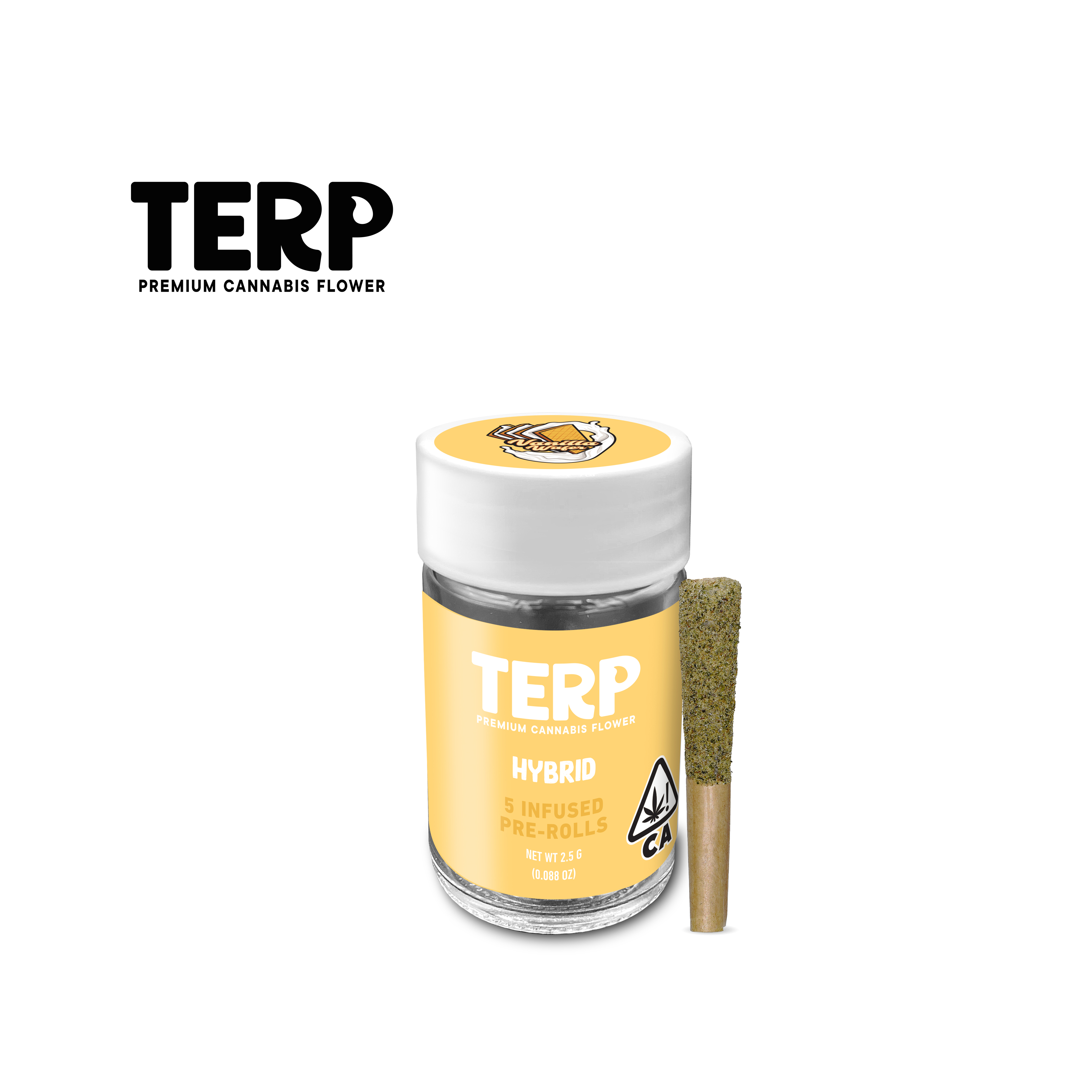 Photograph of product: VANILLA WAFER 2.5G 5 PACK INFUSED PREROLL