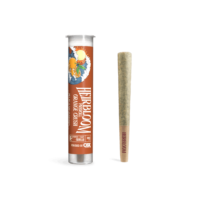 Photograph of product: Orange Crush Heirbloom .75g Preroll - 